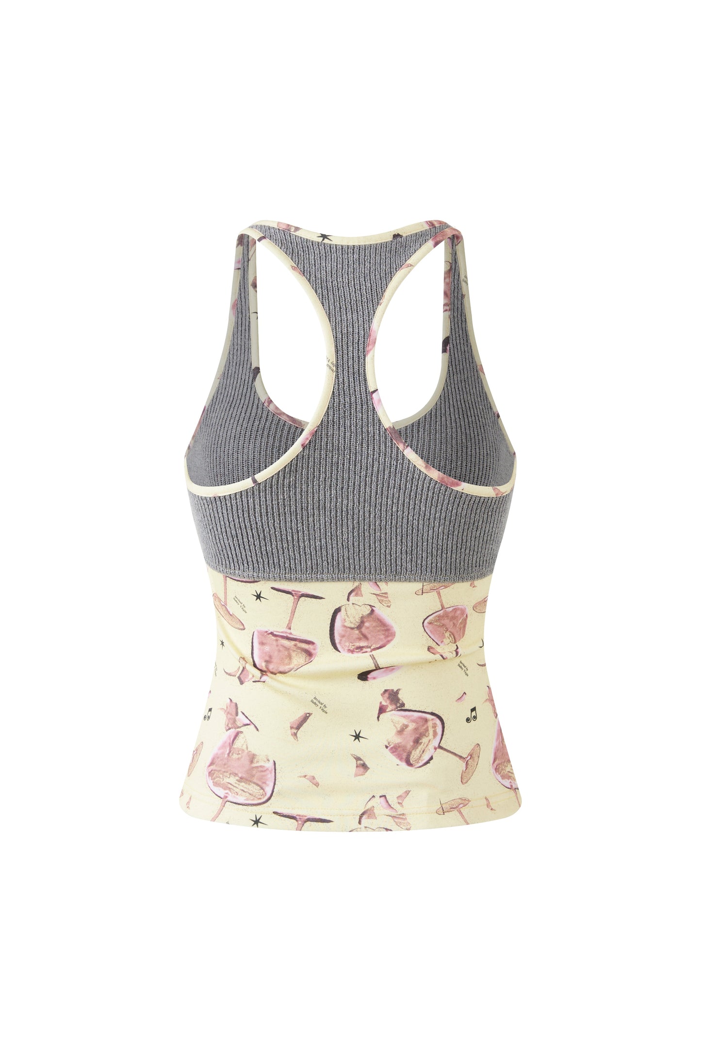 “Appetite”Tank Gray