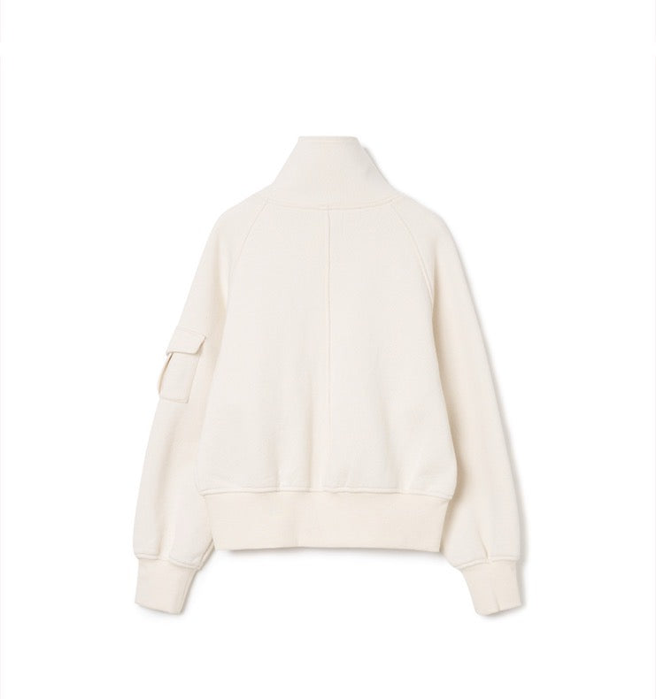 Jersey Short Bomber Jacket