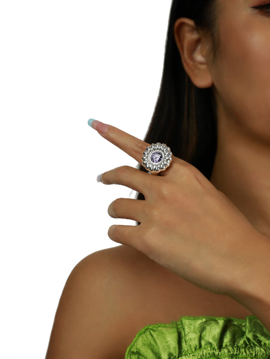 Enchanted Forest Series - Sunflower Ring