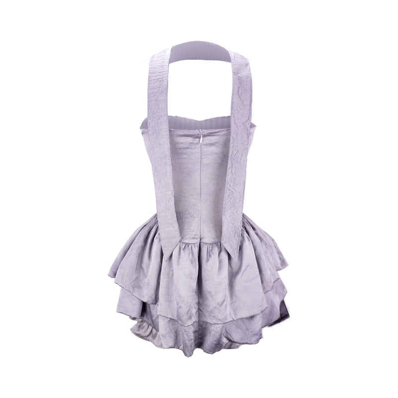 Mona Dress - Dark Purple