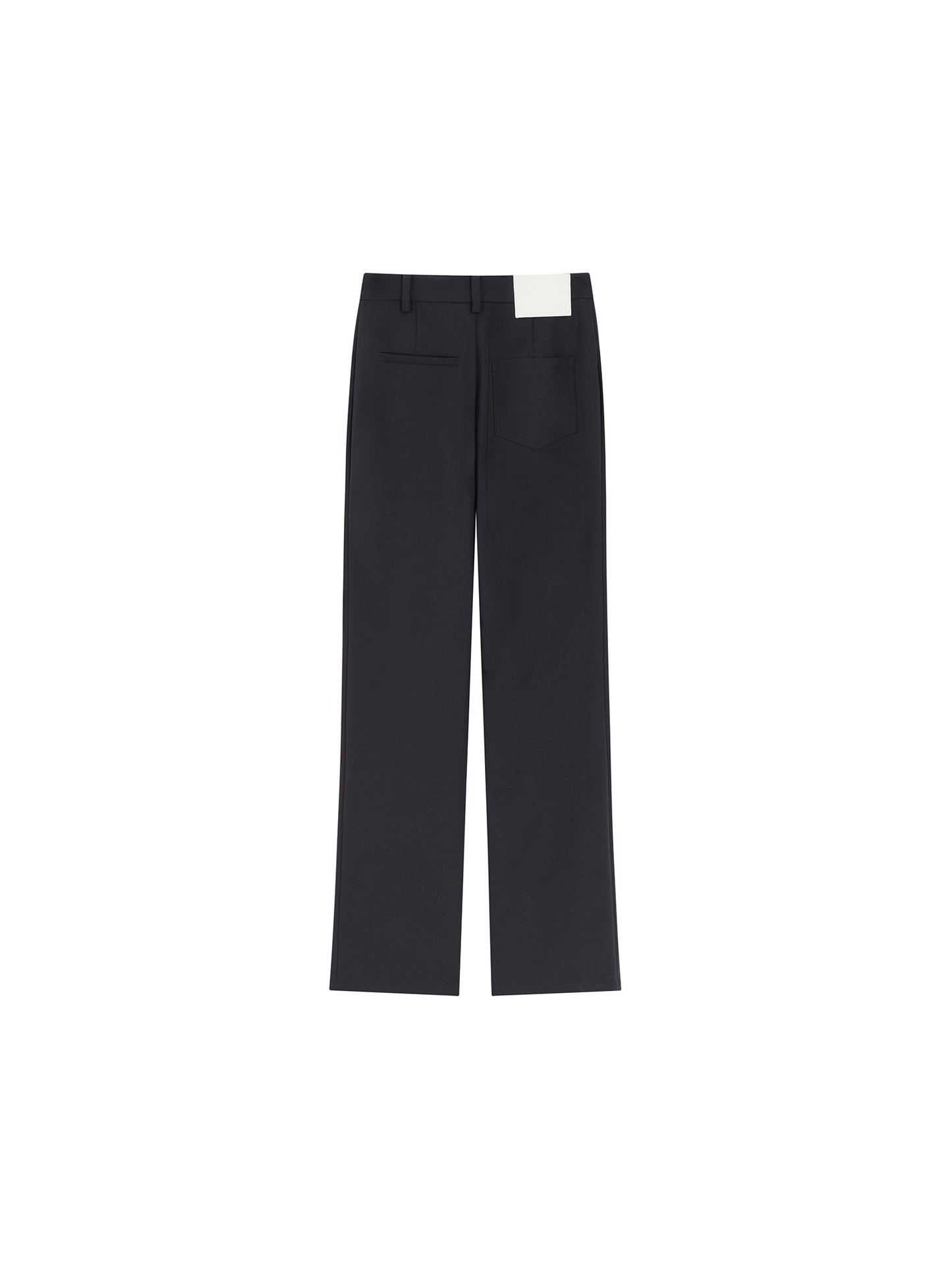 Minimal Slim Straight-Leg Trousers