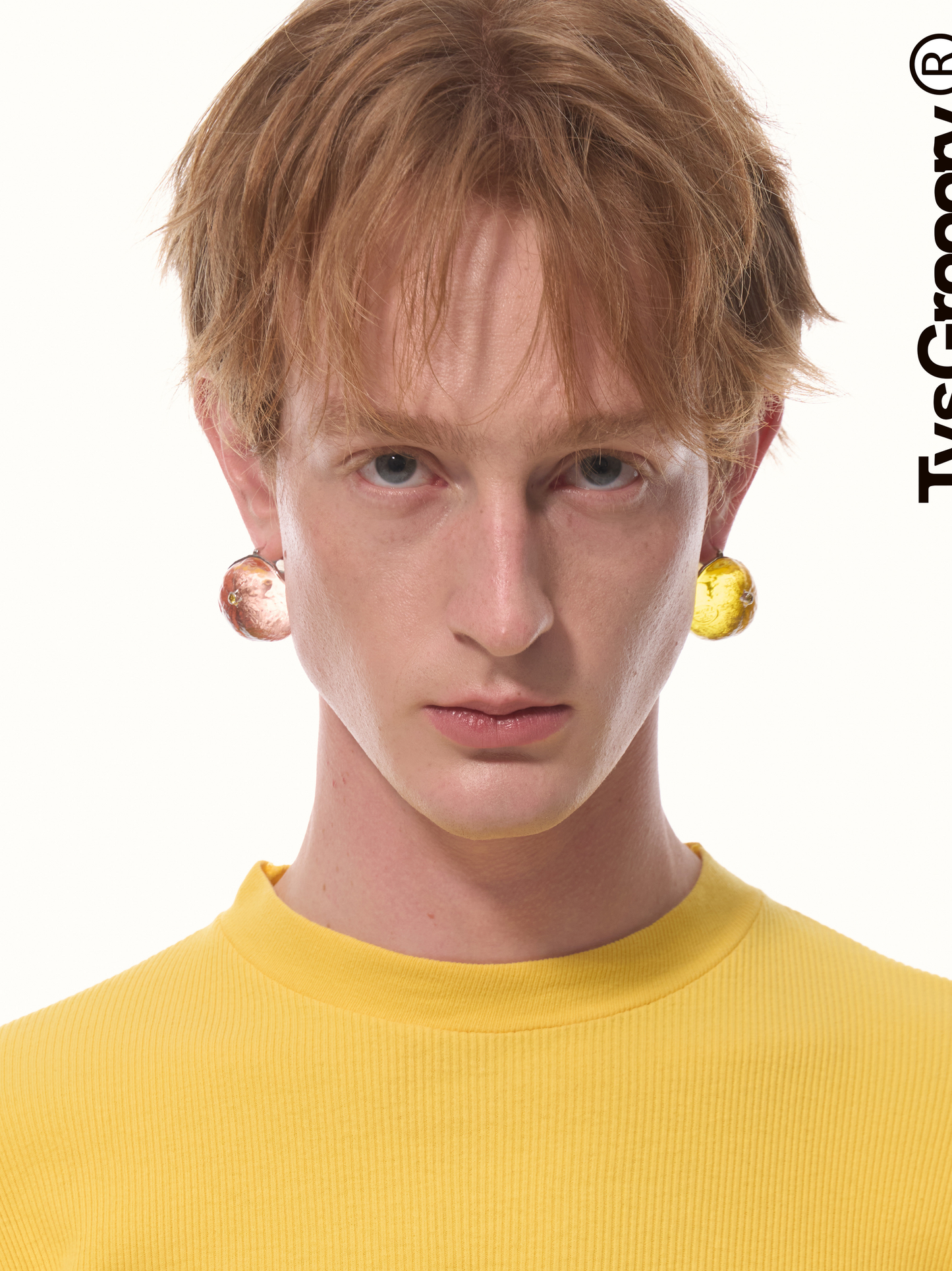 Candy Lemon Drop Earrings (Translucent Yellow)