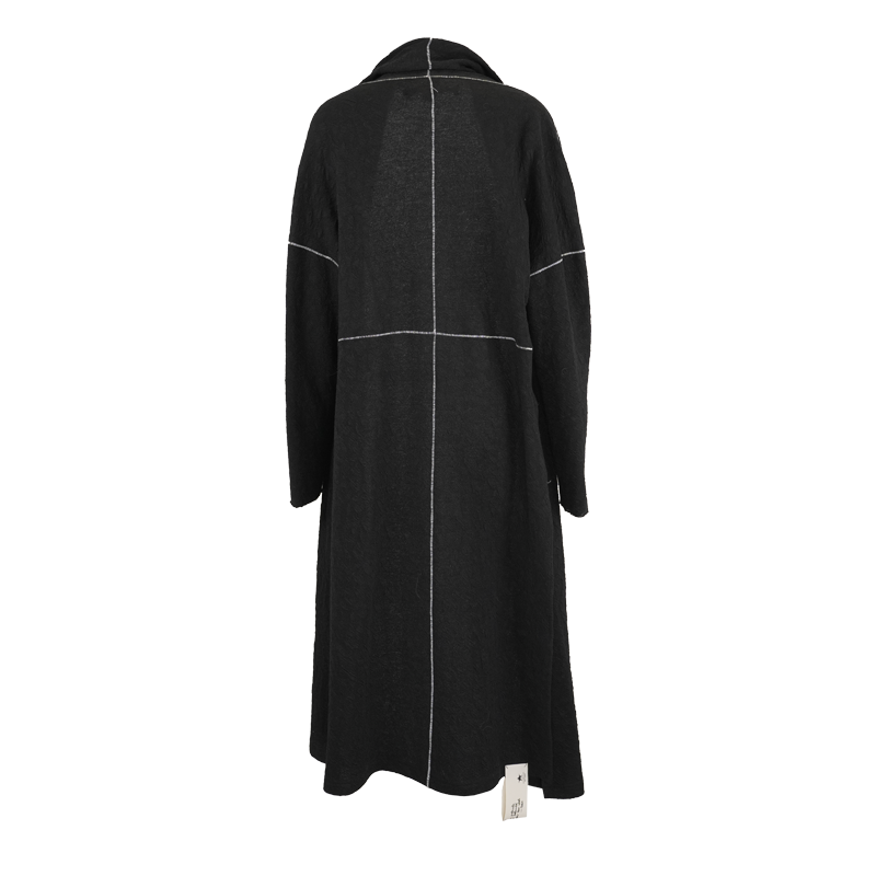 Cross Stitch Wool Knit Cardigan