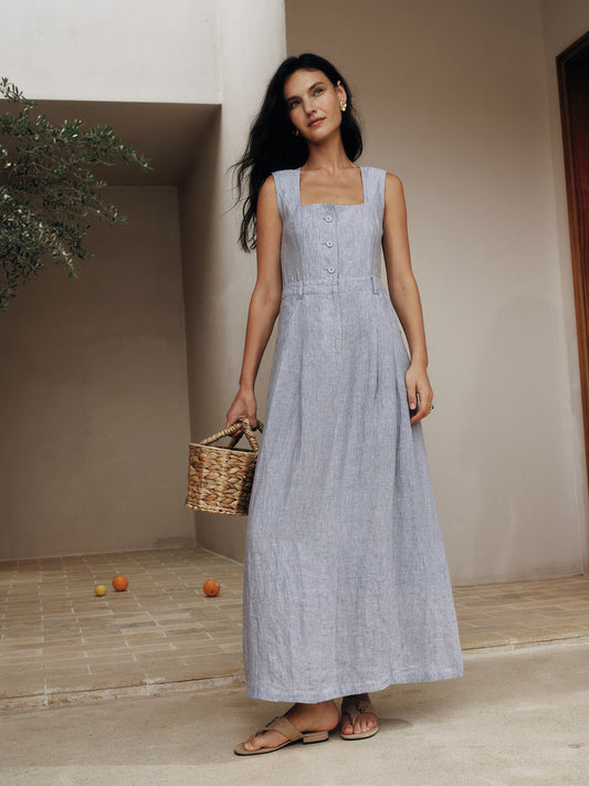 Classic Color-Spun Tank Midi Dress