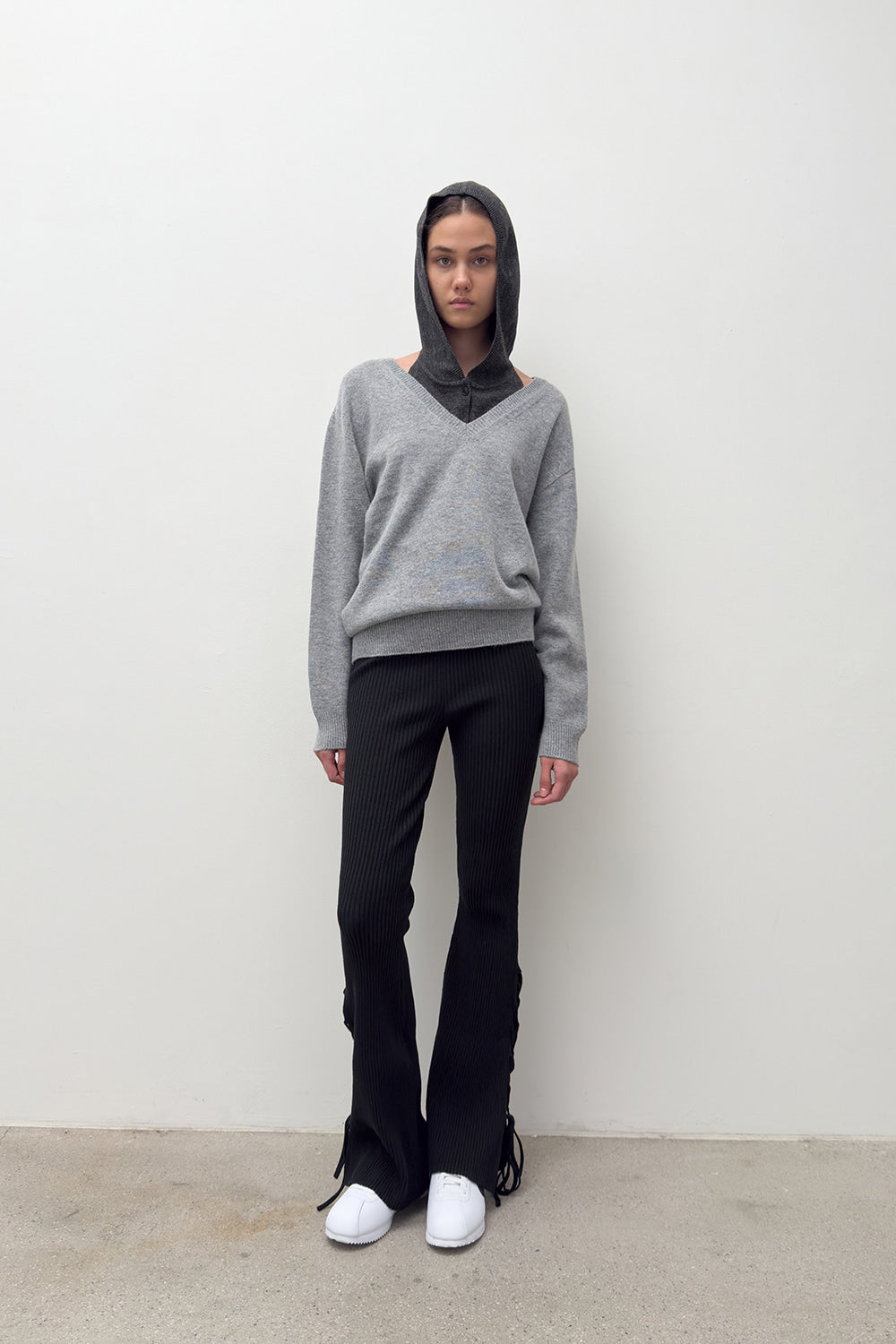 V NECK CASHMERE KNIT