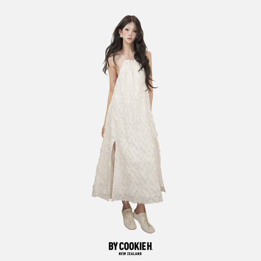 Feather Slip Dress