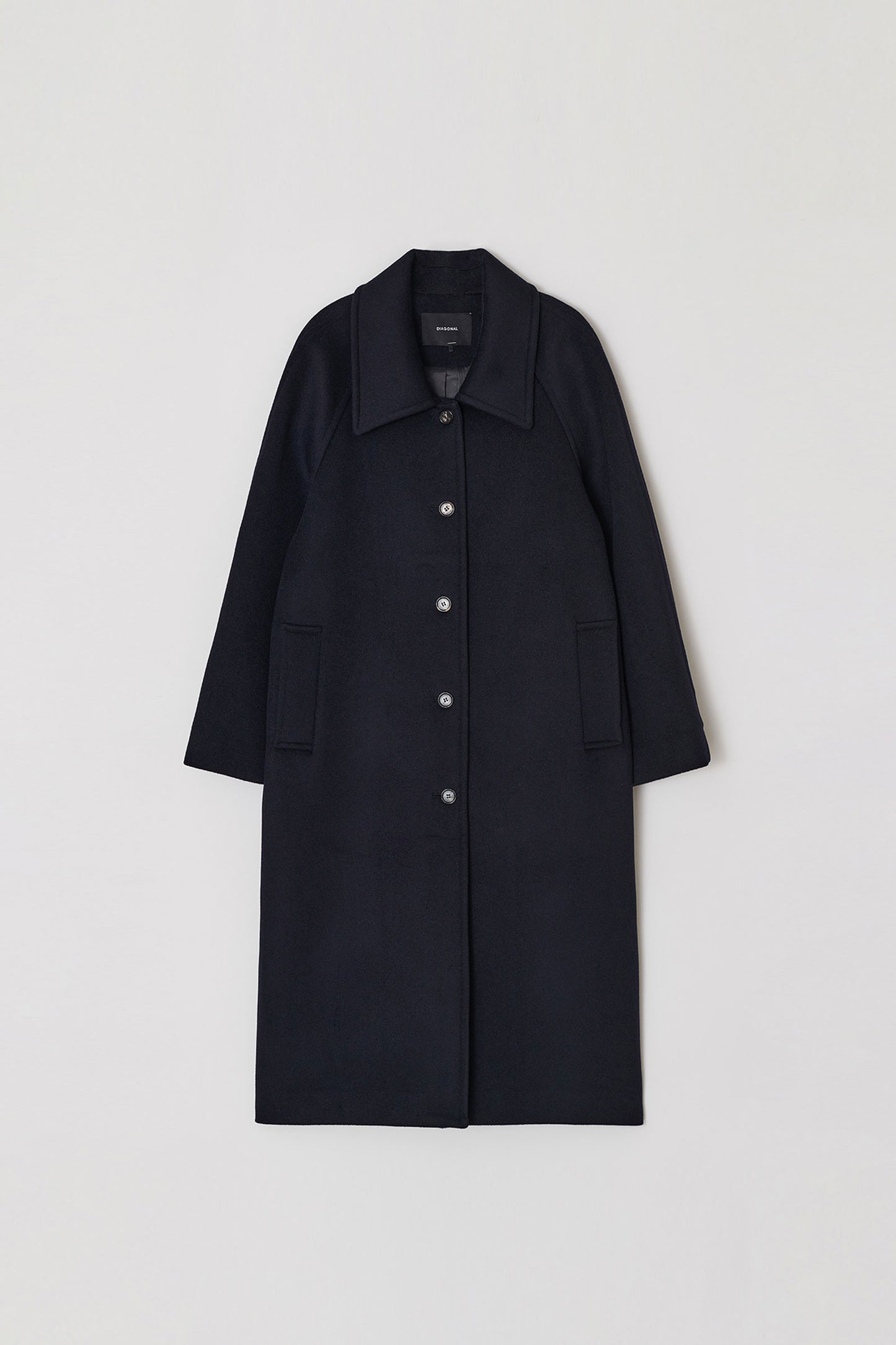 RELAXED BALMACAAN COAT