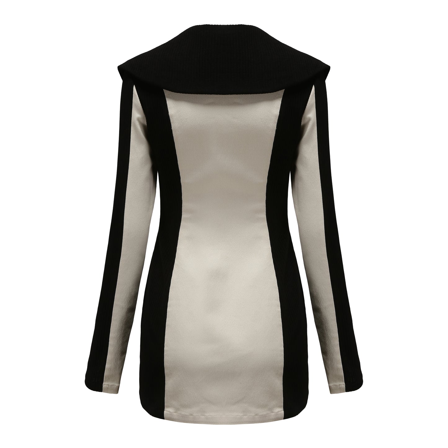 Two-Tone Patchwork Dress