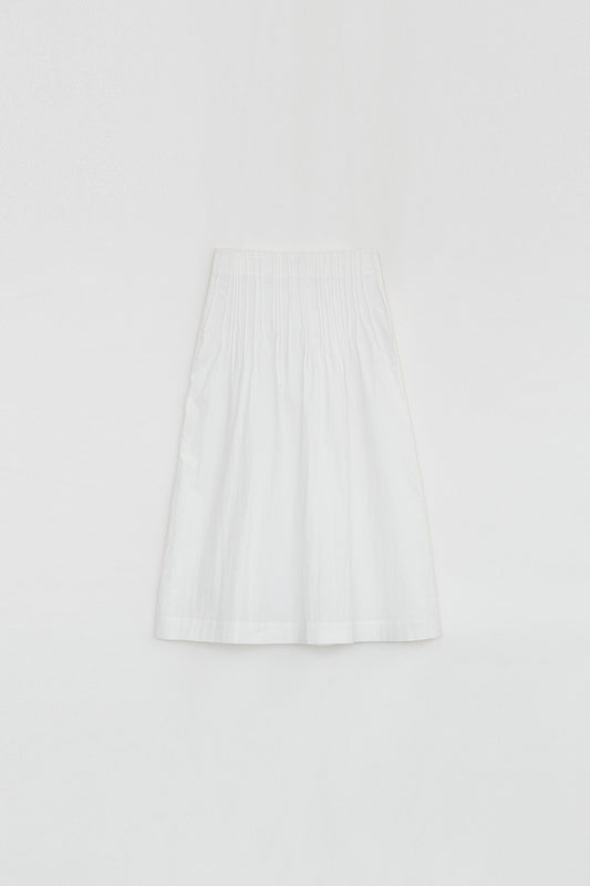 STITCHED TRAPEZE SKIRT
