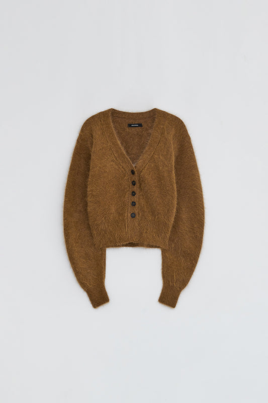 MOHAIR SILHOUETTE CARDIGAN