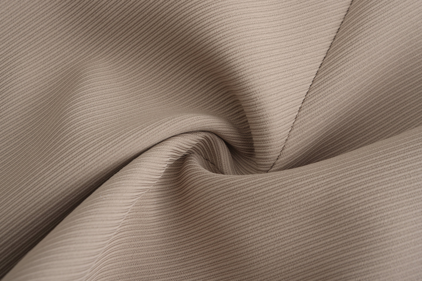 Beige patchwork belt suit