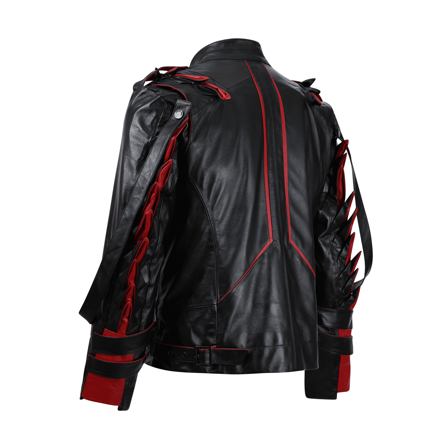 Snake Spike Leather Jacket