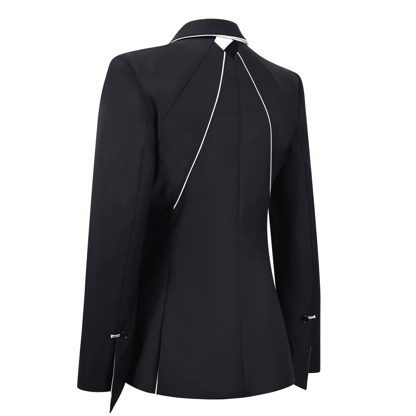 Origami Notched Lapel Women's suit