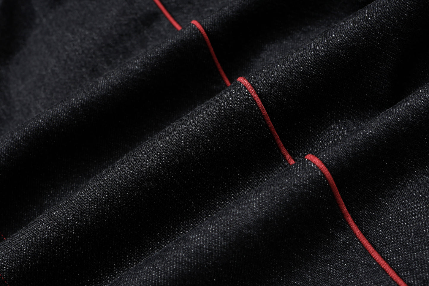 Back three-eyed denim jacket