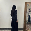 Roman blazer Jacquard Black