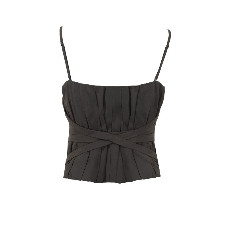 Elf Halter Top Black