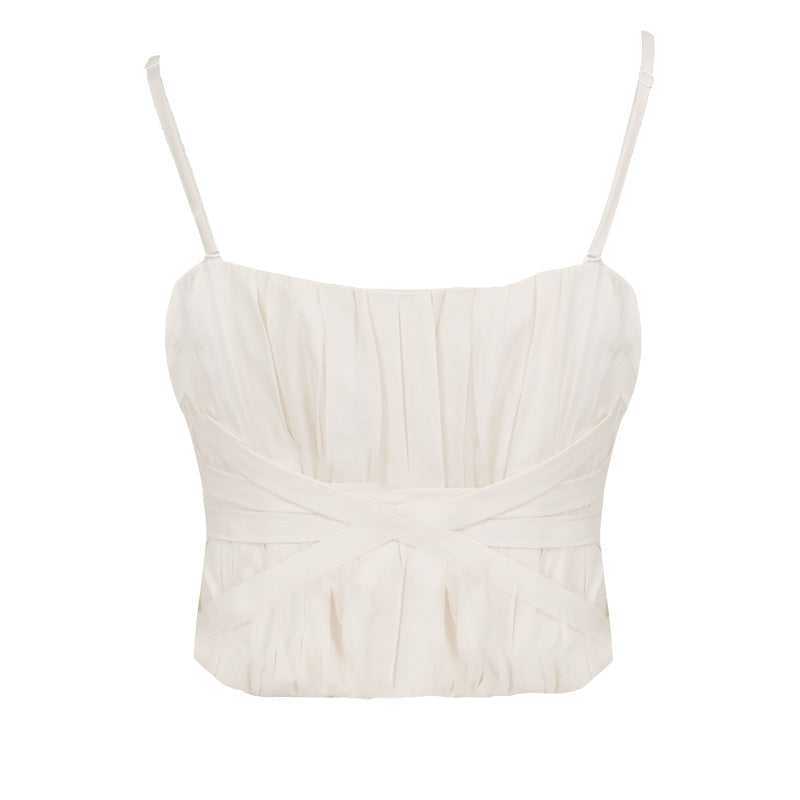 Elf Halter Top White