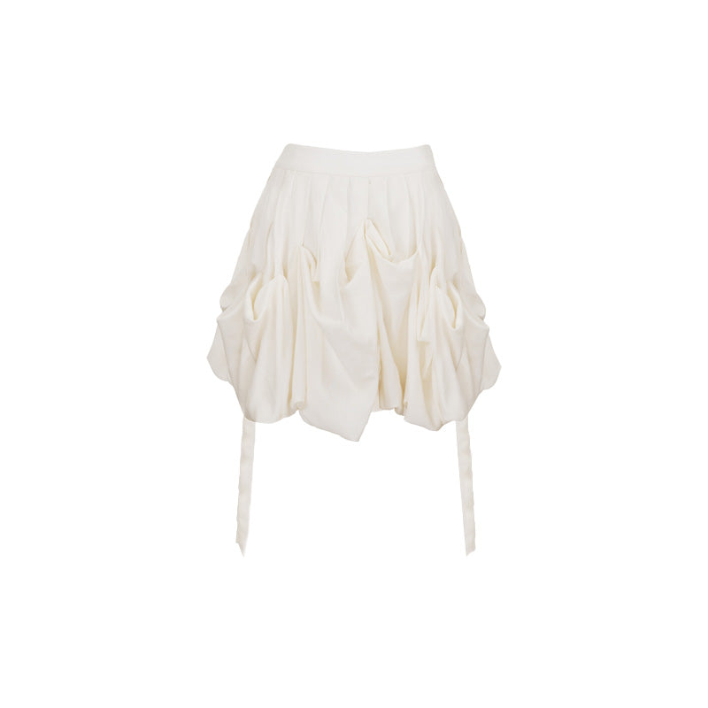 Elf Mini Skirt White