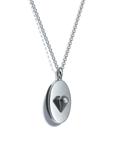 Mirroring Heart Necklace