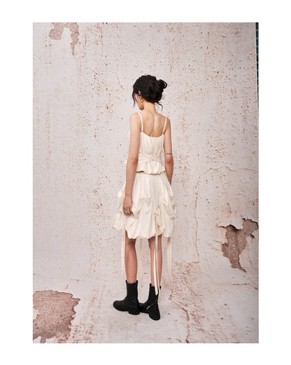 Elf Mini Skirt White