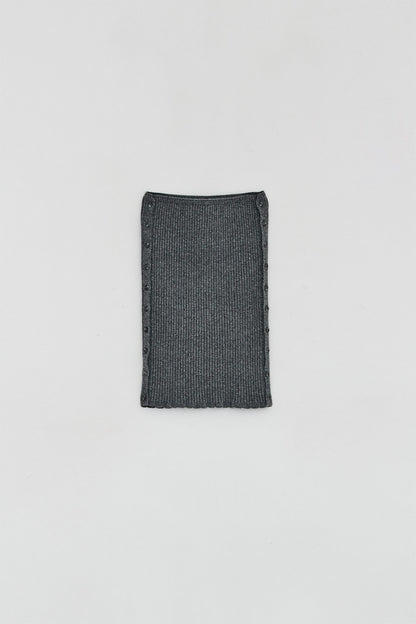 TWO WAY BUTTON TUBE TOP/SKIRT