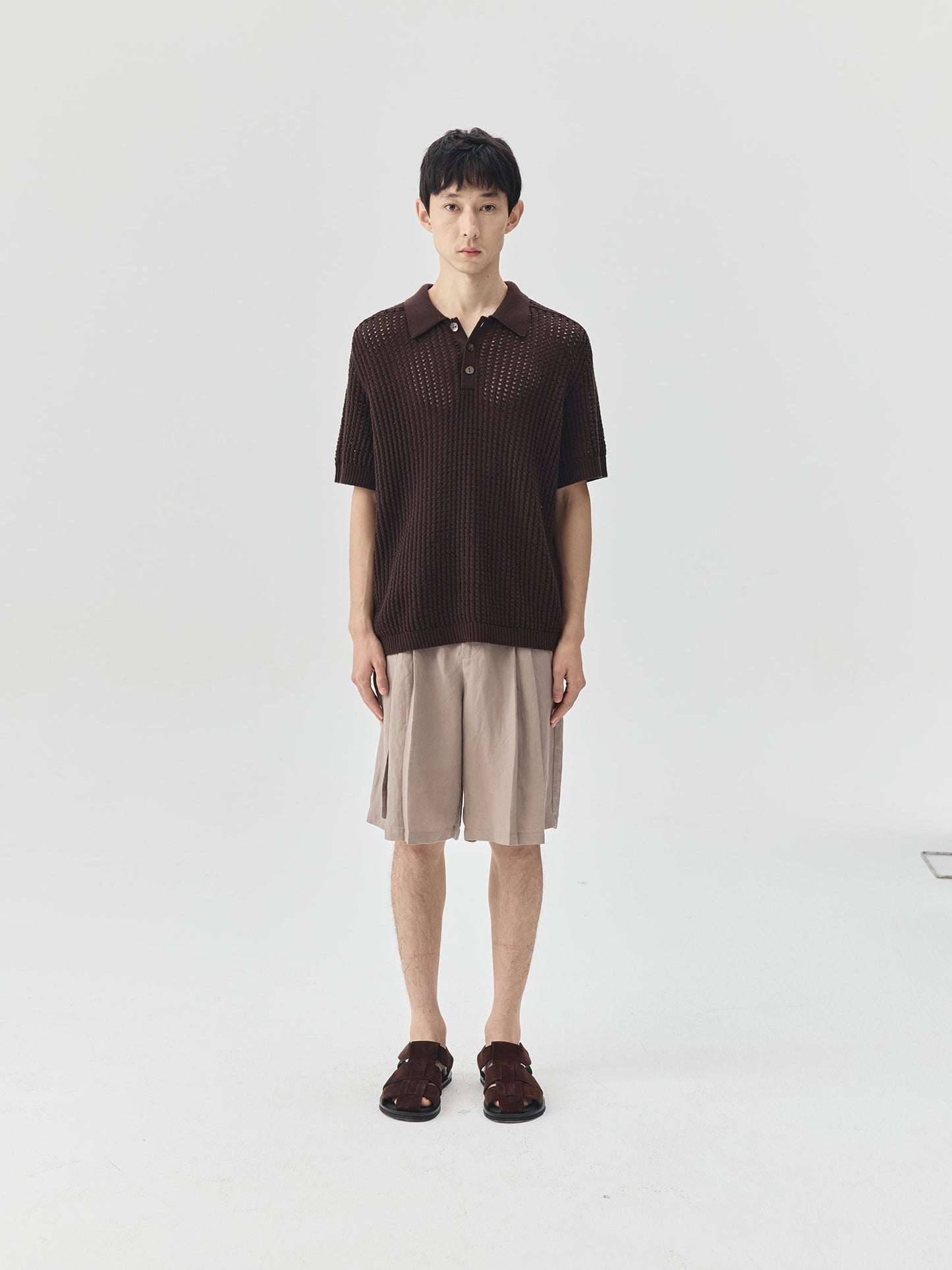 Knitted Polo Shirt