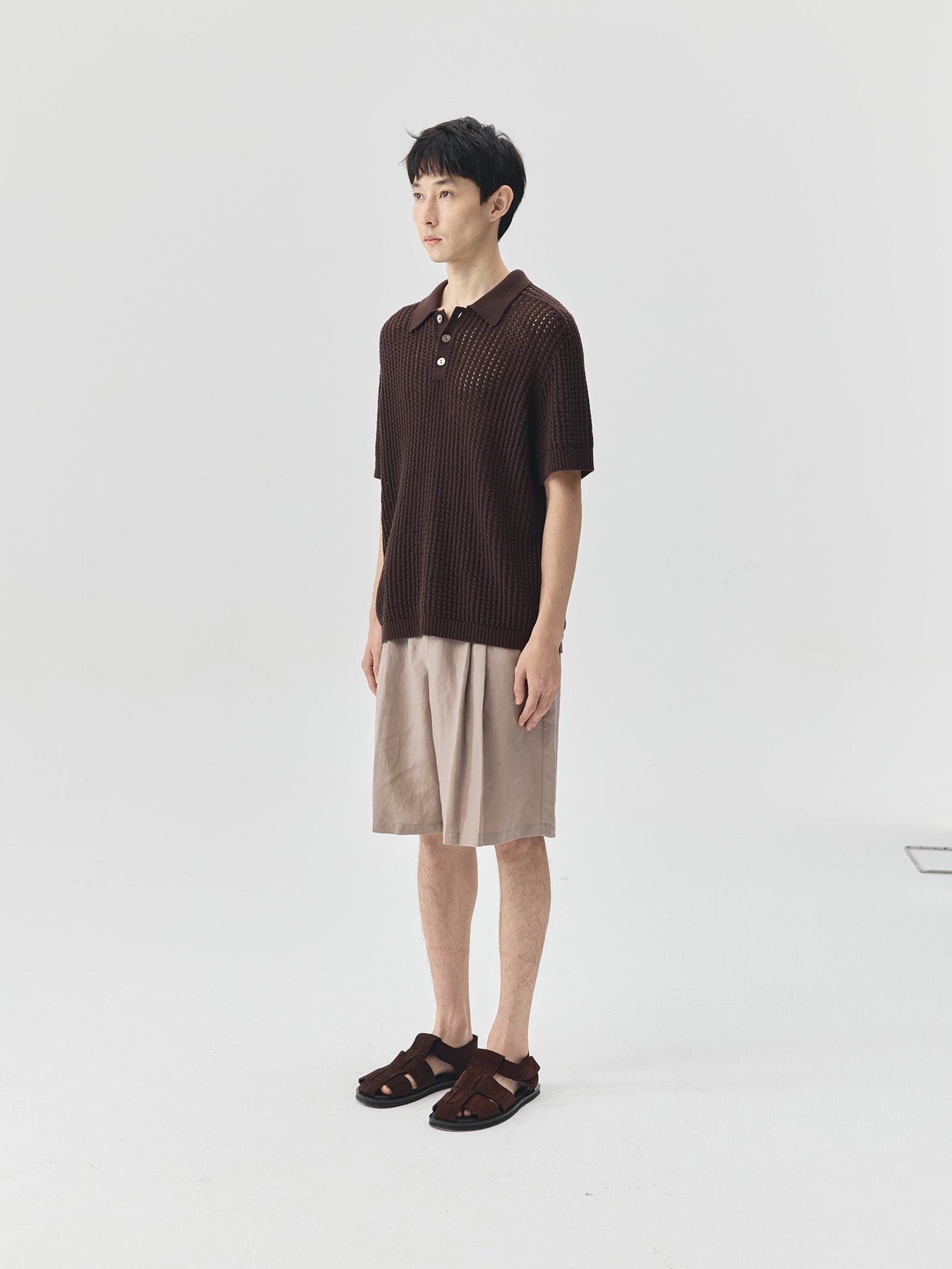 Knitted Polo Shirt