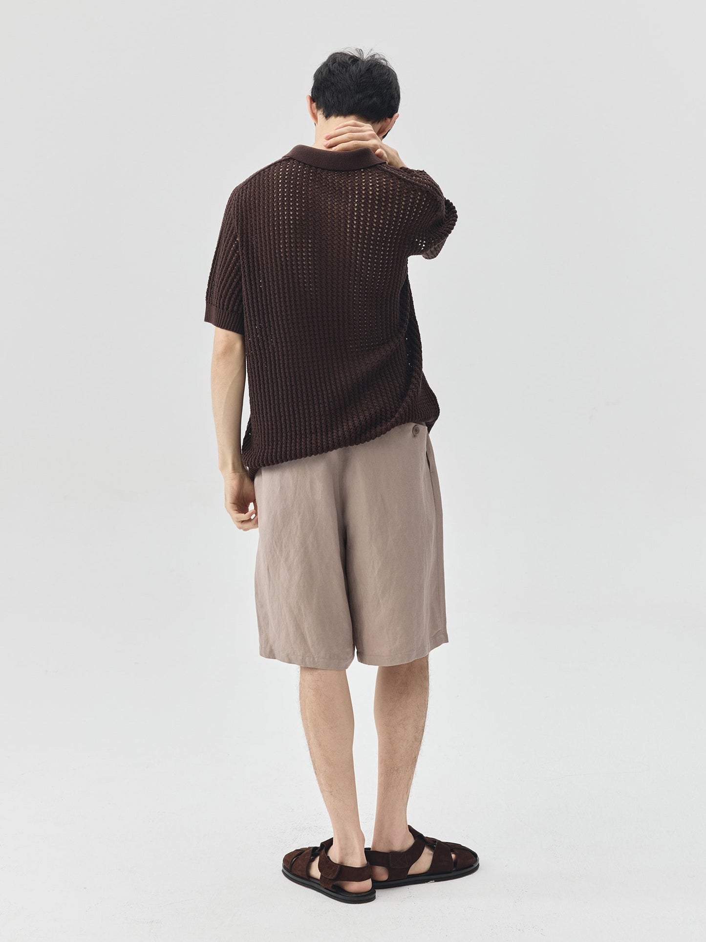 Knitted Polo Shirt