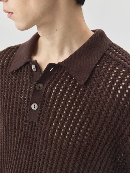 Knitted Polo Shirt