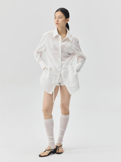 Multi-form Oversized Shirt