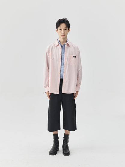 Clean-Cut Mid-Length Shorts