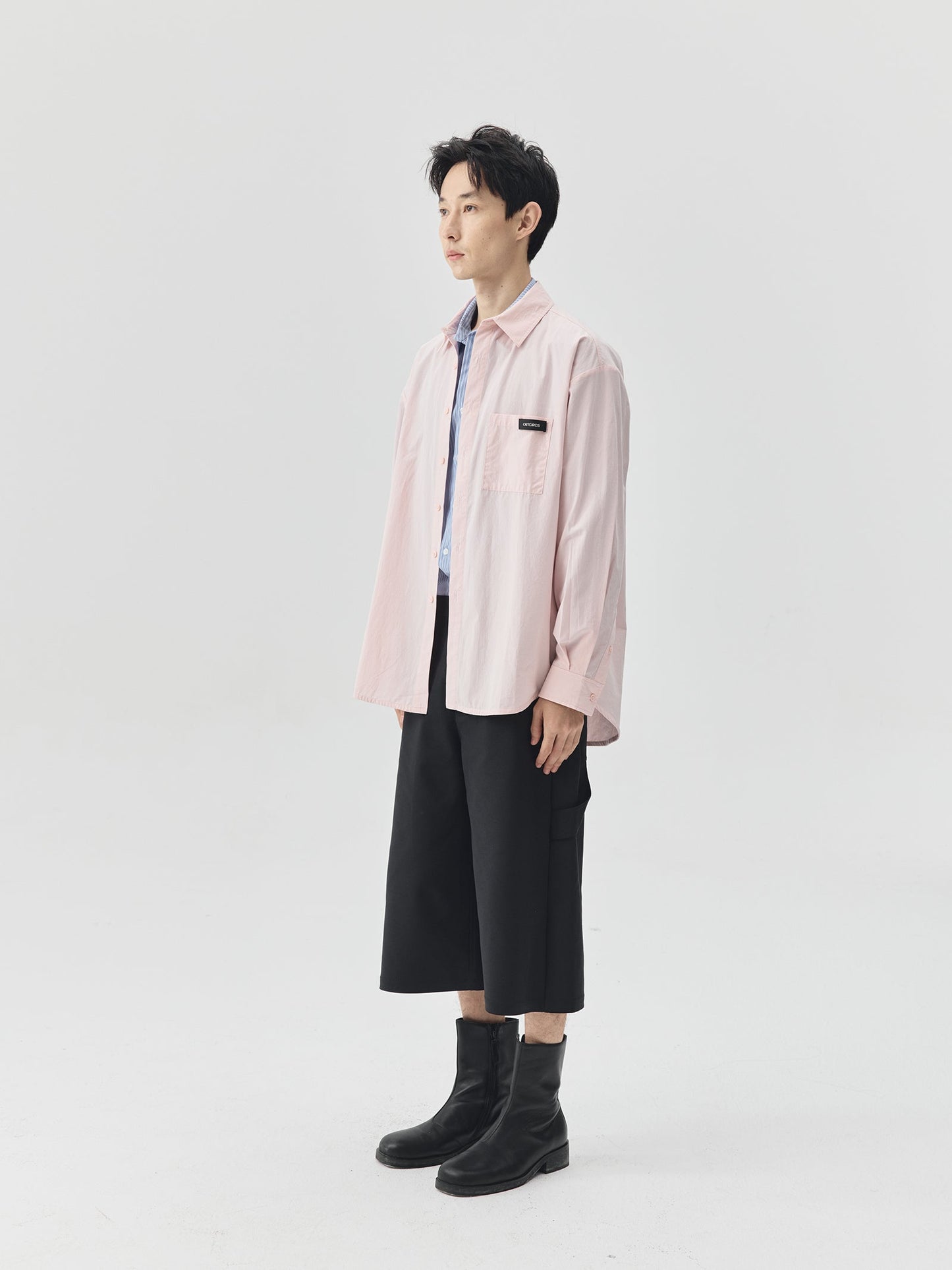 Clean-Cut Mid-Length Shorts