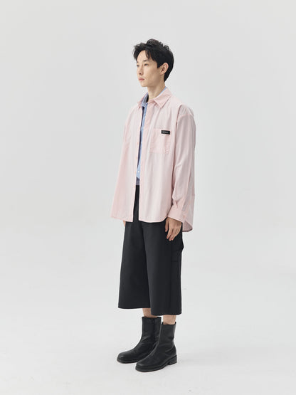 Clean-Cut Mid-Length Shorts