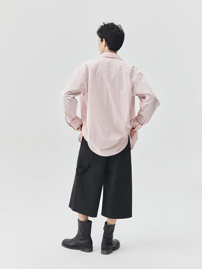Clean-Cut Mid-Length Shorts