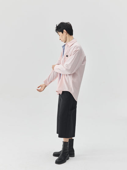 Clean-Cut Mid-Length Shorts