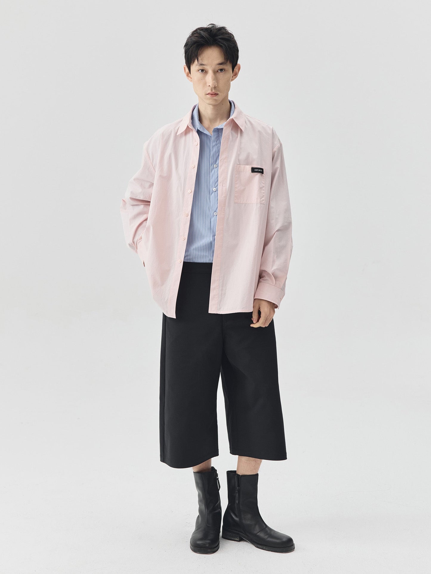 Logo Front Pocket Shirt