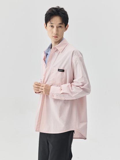 Logo Front Pocket Shirt