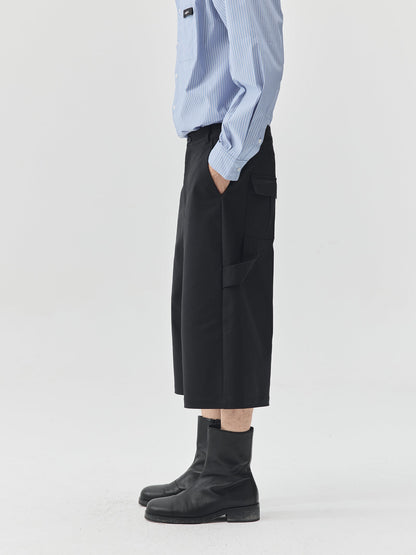 Clean-Cut Mid-Length Shorts