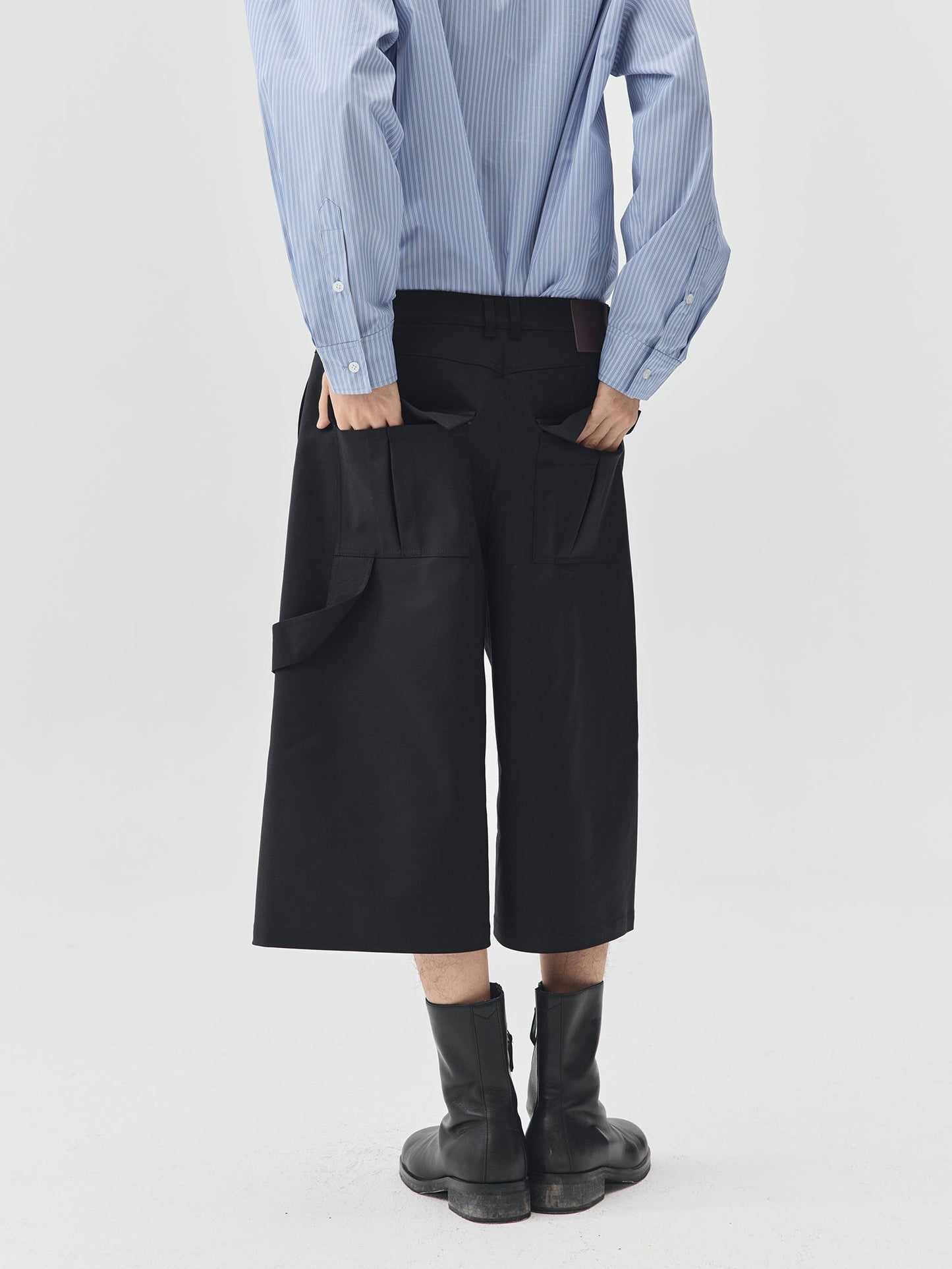 Clean-Cut Mid-Length Shorts