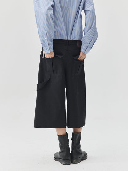 Clean-Cut Mid-Length Shorts