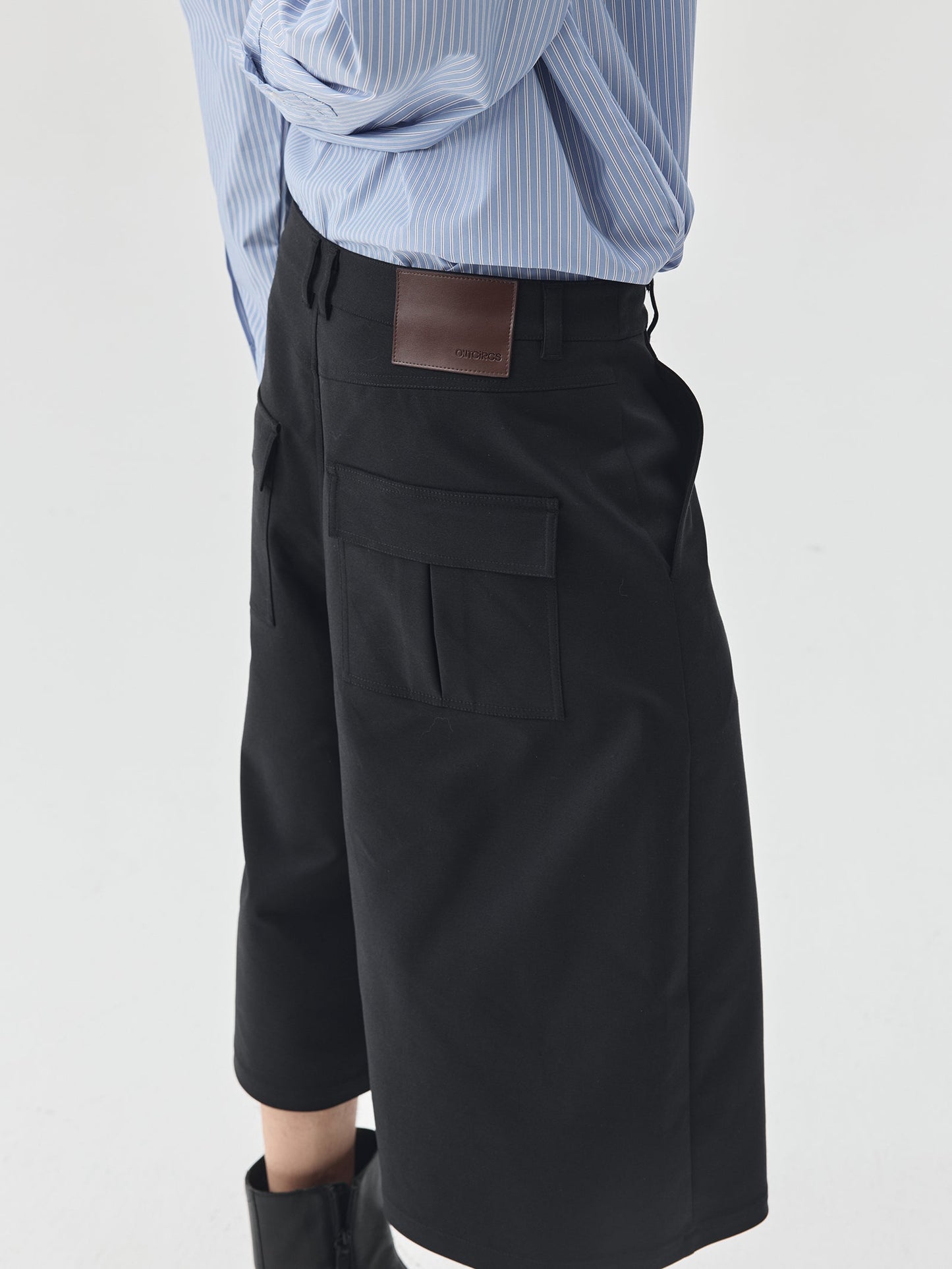Clean-Cut Mid-Length Shorts