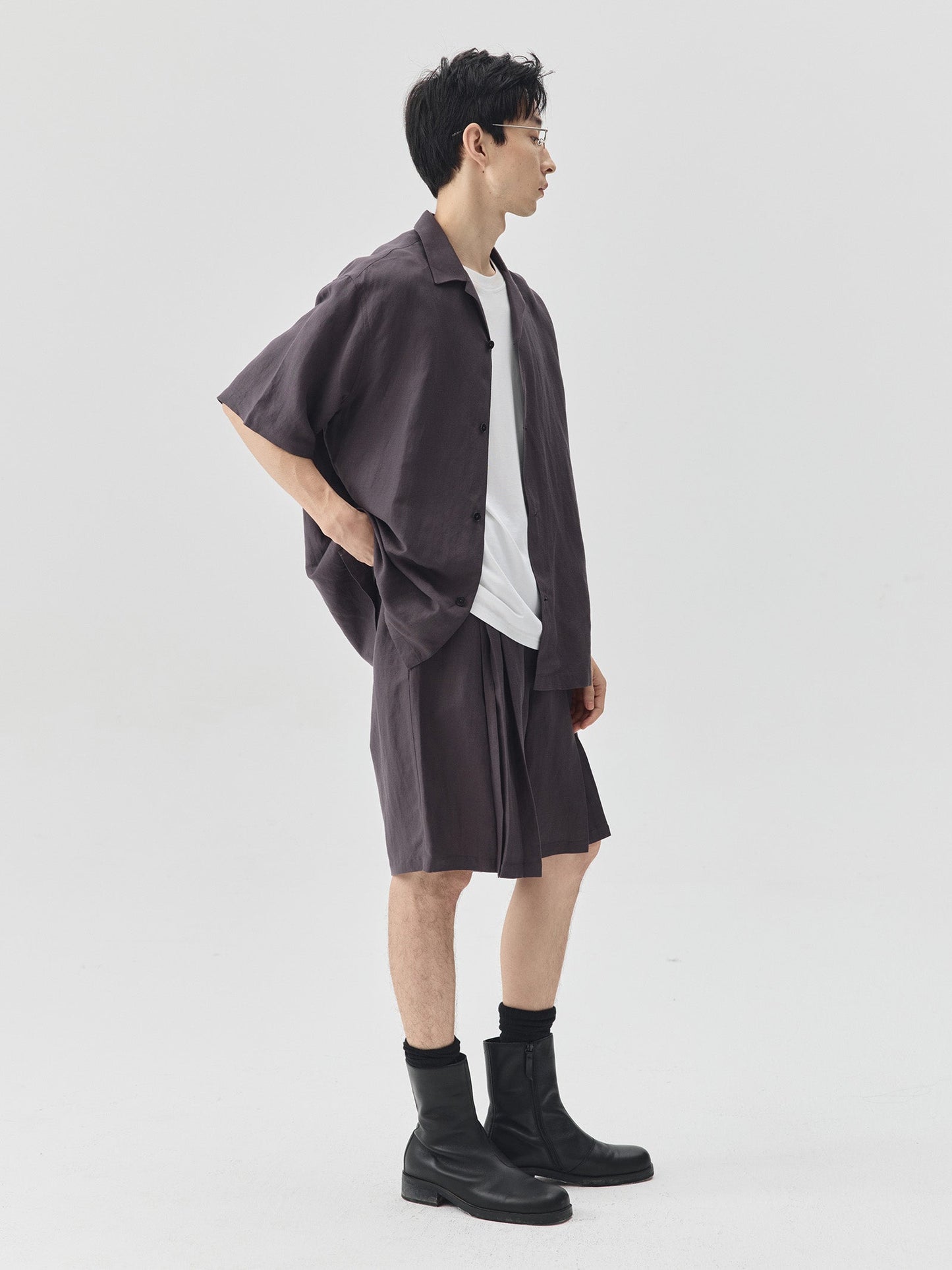 Classic Linen Knee-length Pants