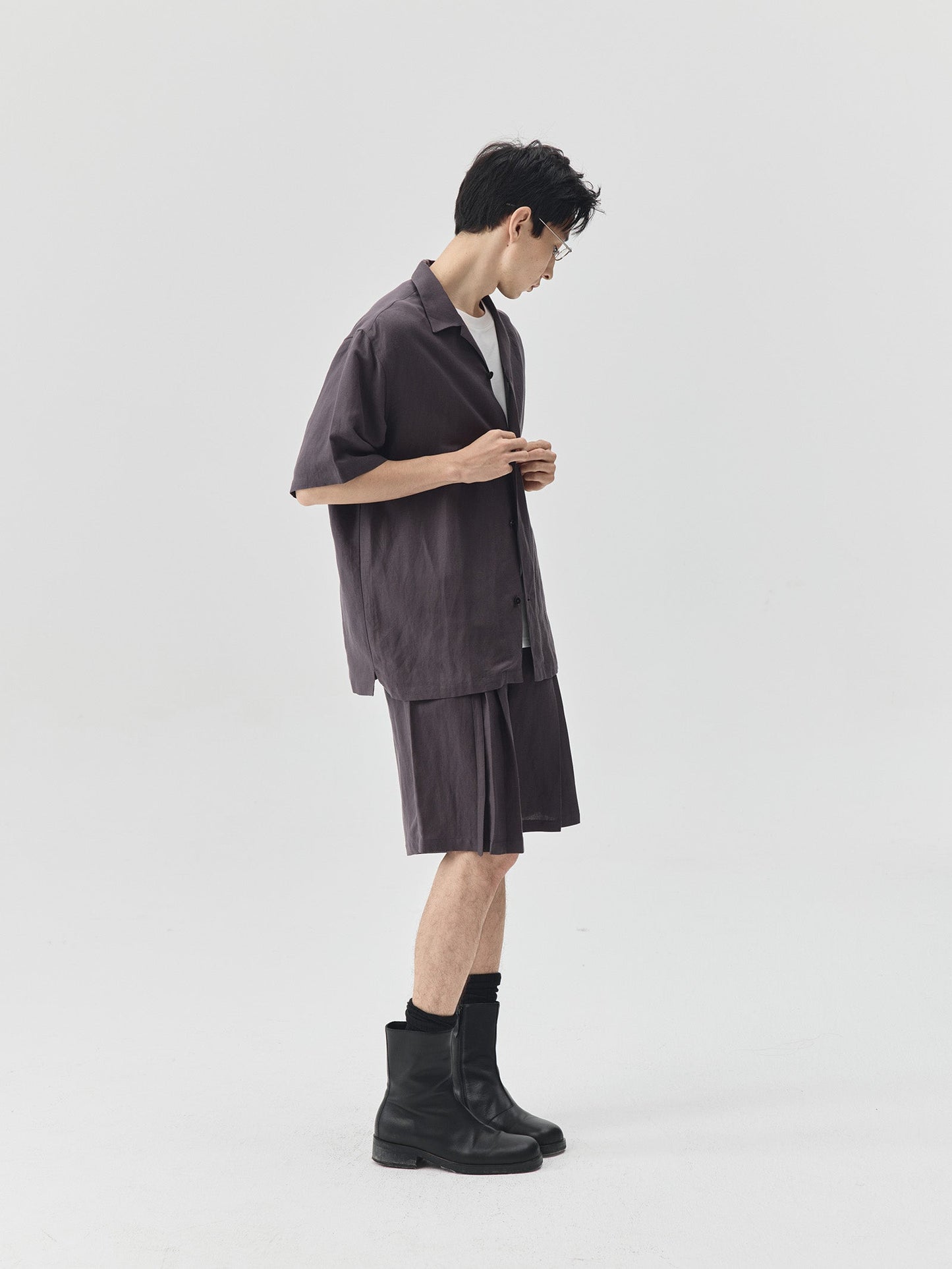 Classic Linen Knee-length Pants