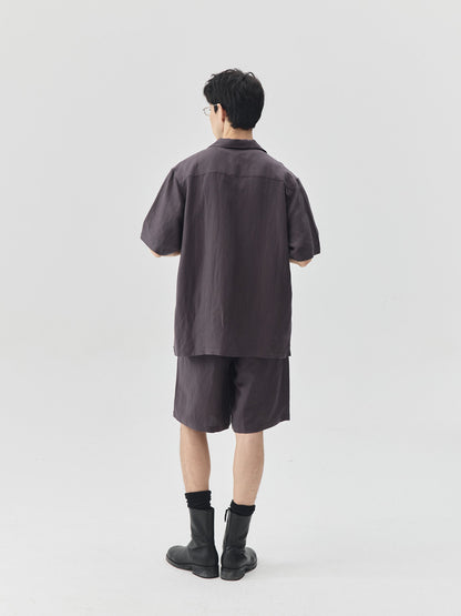 Classic Linen Knee-length Pants