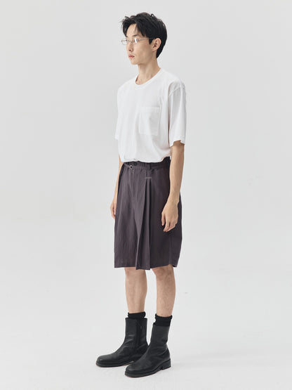 Classic Linen Knee-length Pants