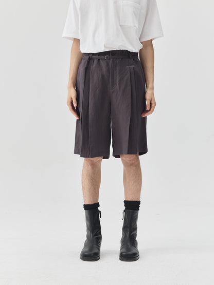 Classic Linen Knee-length Pants