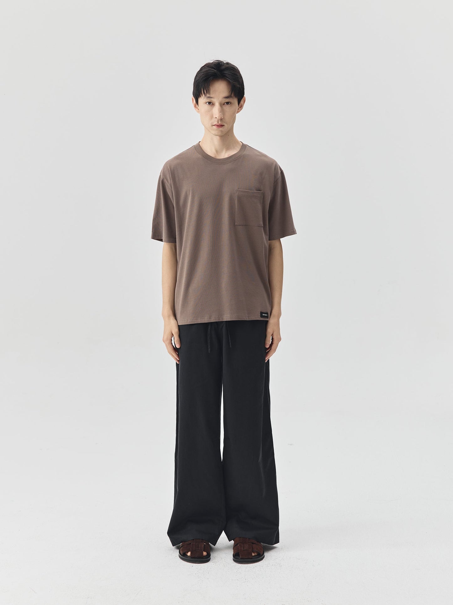 Solid Pocket Short-Sleeve T-Shirt