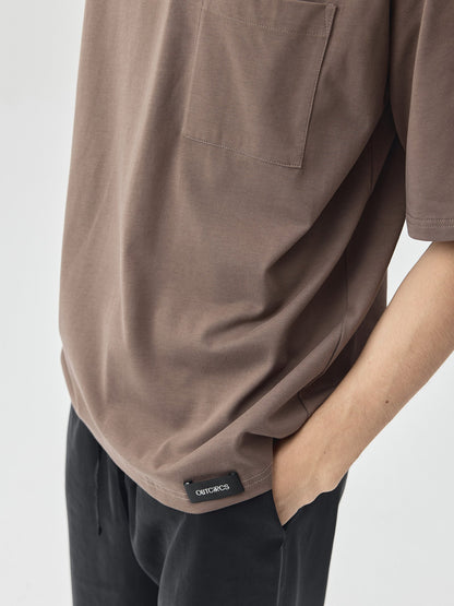 Solid Pocket Short-Sleeve T-Shirt
