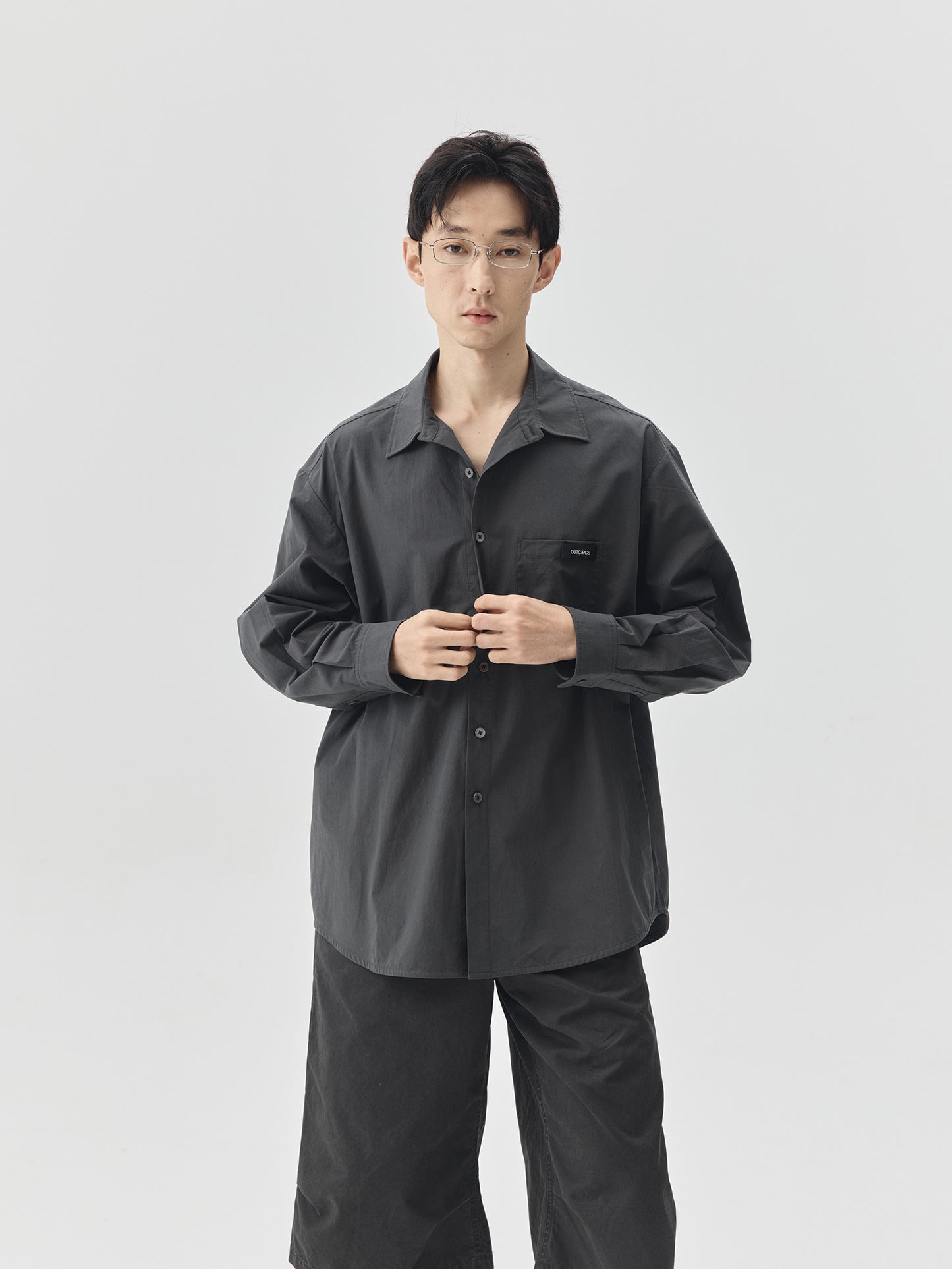 Logo Front Pocket Shirt