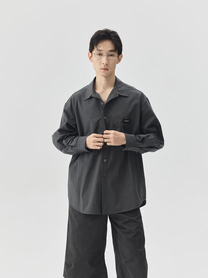 Logo Front Pocket Shirt